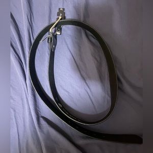 Black Leather Belt